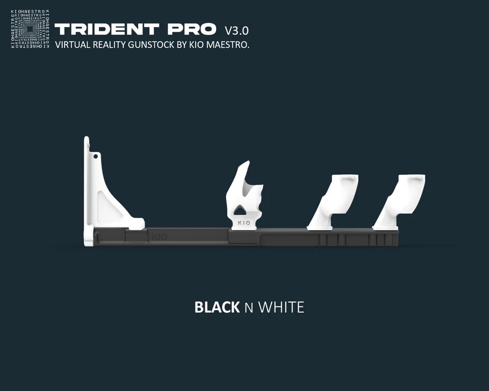 TRIDENT PRO V3.0 VR Gunstock - Meta Oculus Quest 3 / Quest 2 / Quest Pro - Image 4 of 4