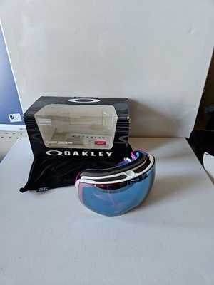 NEW Oakley Flight Deck  Snow Goggles-Prizm- ROSE SAPPHIRE/PRIZM IRIDIUM 