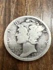 1920 MERCURY SILVER DIME ACTUAL COIN Get Yours And More Today And Save