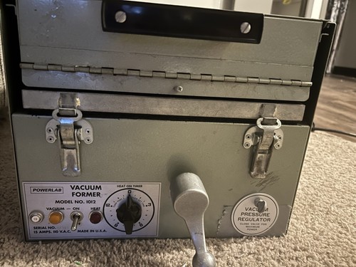 Power Lab Model 1012 Vacuum Former Lab Equipment *WORKS* TESTED