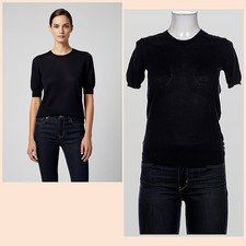 Maglione Moncler donna taglia 38 lana blu navy lusso elegante premium MOLTO BUONO