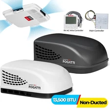 FOGATTI RV Air Conditioner Rooftop 13,500 BTU Non-Ducted 115V for Camper Trailer