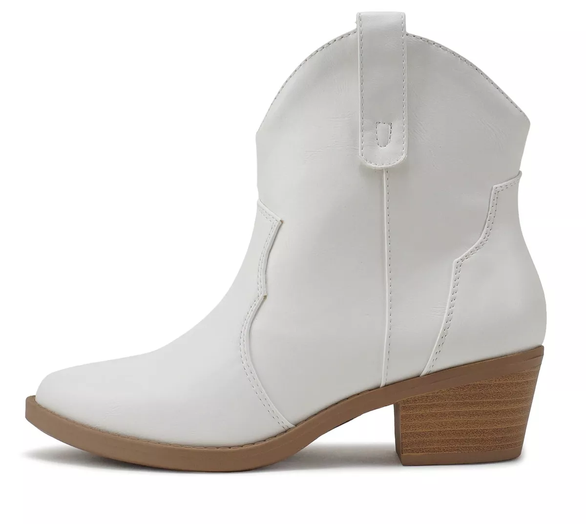 Small white boots sale