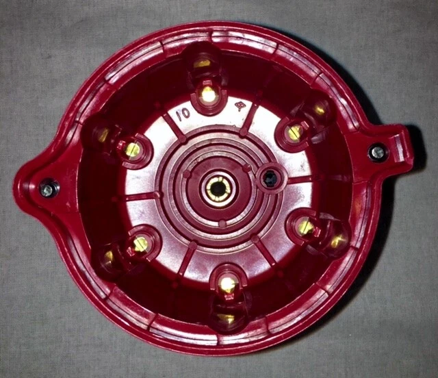 NUEVO KIT DE PUESTA A PUNTO DE ENCENDIDO GRAND CHEROKEE 4,0 L 1994-1997 TAPA ROJA + CABLES EE. UU. Foto 4 de 4