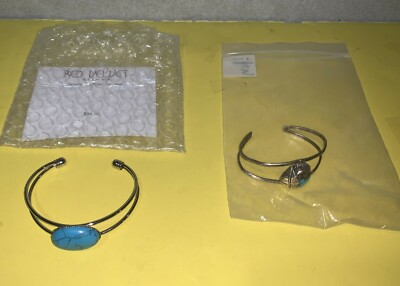 Red Velvet Bijoux, Genuine Turquoise Bracelet & Extra