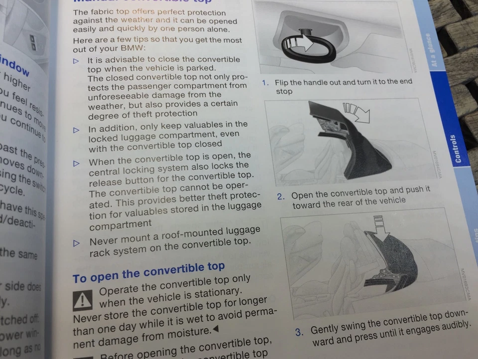 NUEVO⭕️ BMW Z4 2005 CUPÉ MANUAL DEL PROPIETARIO ROADSTER (NOS) NUEVO STOCK ANTIGUO 2.5i 3.0i Foto 3 de 4