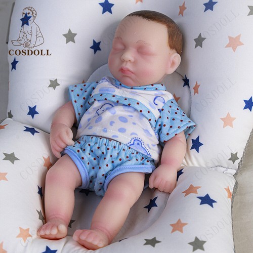 MUÑECA RENACIDA DE SILICONA SUAVE COMPLETA 12" BEBÉ RECIÉN NACIDO NIÑA MUÑECA - Imagen 4 de 16