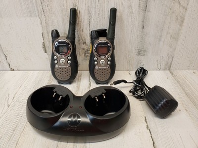 Motorola /t6500r/ 2pk rechargeable *frs/gmrs *10 miles radio *(clr1) (895593000182)