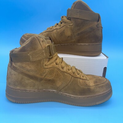 Nike Air Force High Lv8 Wheat Nike AF1 Air Force High LV8 Wheat