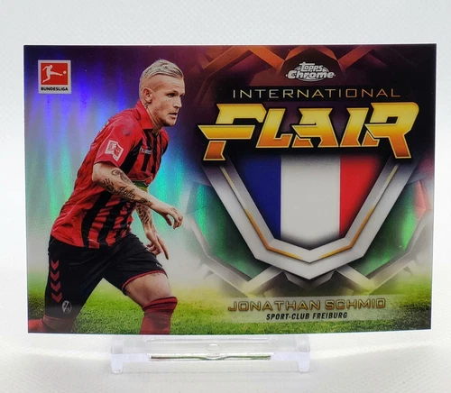 2019-20 Topps Chrome Bundesliga International Flair Jonathan Schmio #IF-7 France