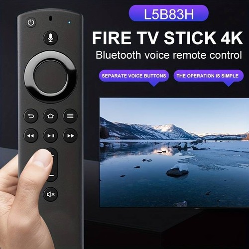 AMAZON FIRE STICK TV REMOTE CONTROL REPLACEMENT L5B83H ALEXA VOICE PRIME LITE 4K - Picture 4 of 10