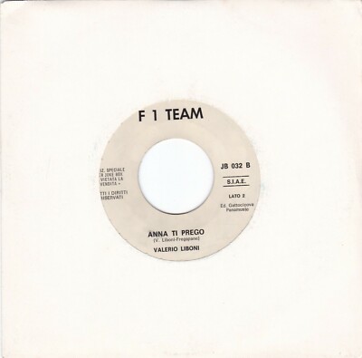VALERIO LIBONI - Anna ti prego / IMAGINATION - neue Dimension 7''