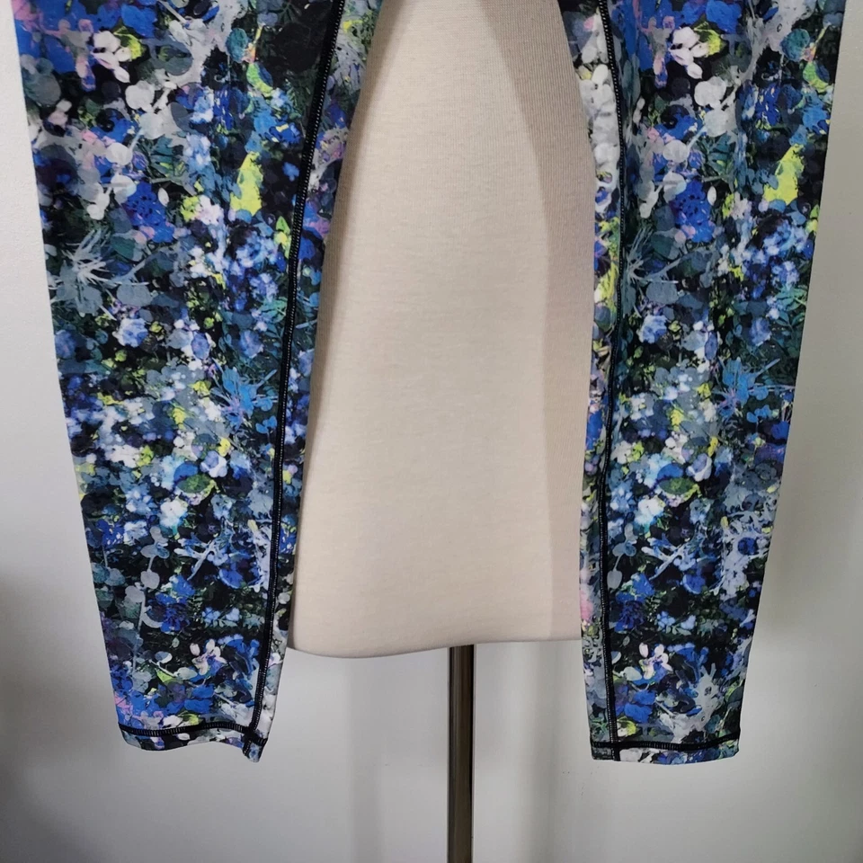 Nanette Lepore Floral Ankle Leggings Womens Size L Comfy Soft Stretch Activewear - Image 4 of 4