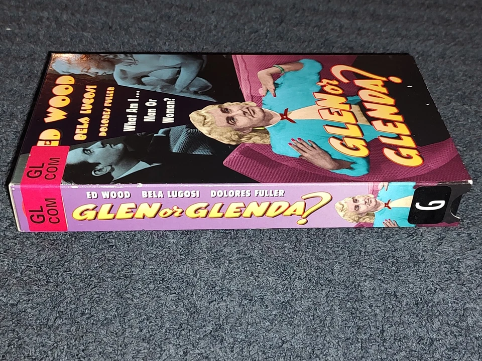 Glen Or Glenda? VHS Ed Wood Bela Lugosi Cult Classic Rhino Release Foto 3 de 4