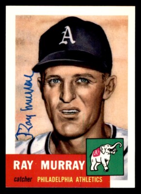 1991 Topps Archives Baseball #234 Ray Murray 1953 Reprint Signed (no COA) *f2