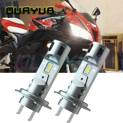 For Honda CBR600RR 2007-2020 - 2x H7 White 6000K LED Headlight - Foto 8