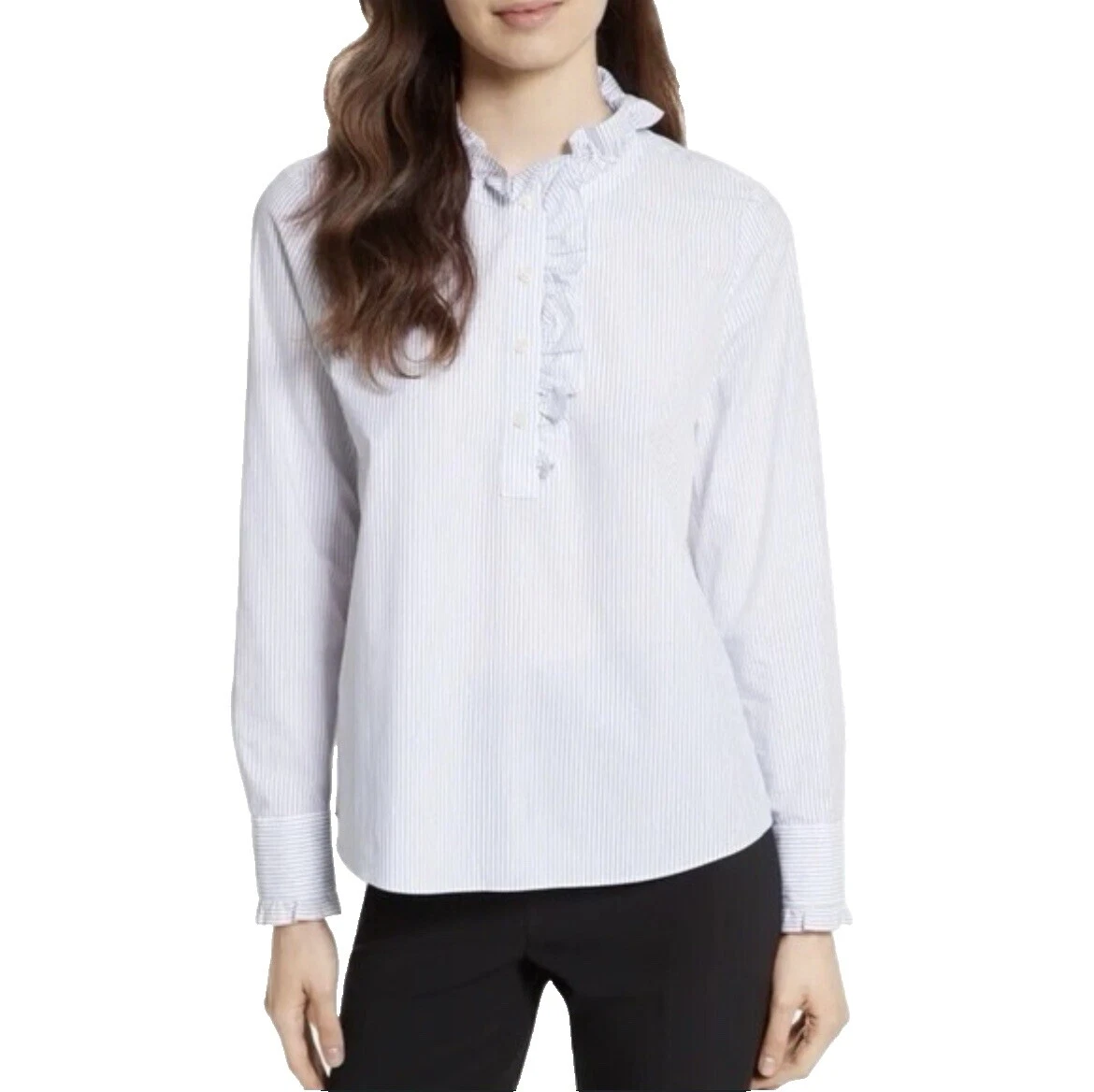 Blusas femininas Kate Spade New York de algodão para negócios