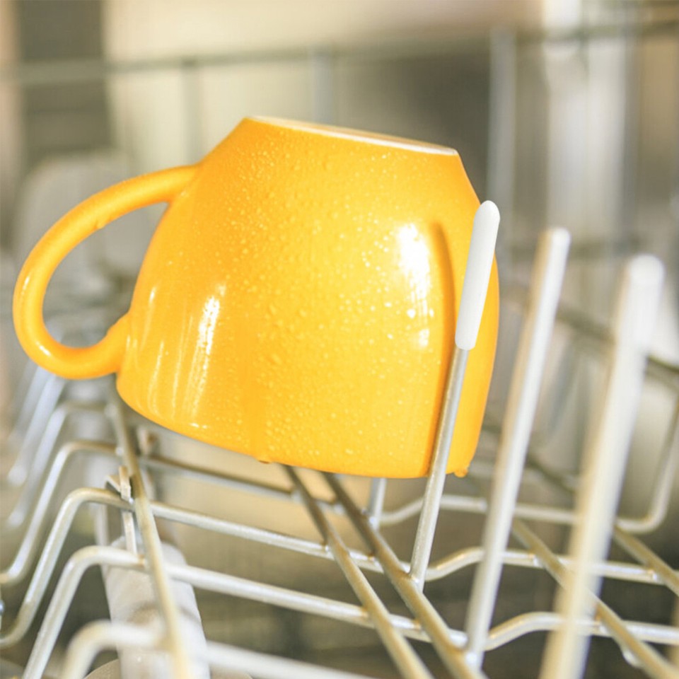 200 Pcs Rerack Dishwasher Repair White Protector Replacements Kit eBay