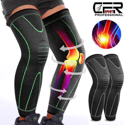 Men Mens Knee Support Calf Leg Compression Sleeve Varicose Veins Socks Stockings eBay