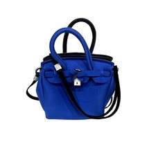 Save My Bag Mini Icon Hand / Shoulder / Crossbody Bag Blue Lycra Italy Purse