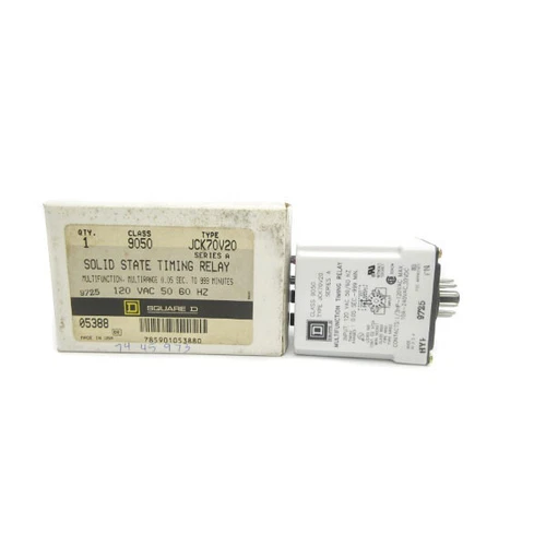 SQUARE D 9050JCK70V20 SER. A 120VAC 10A 0.05S-999M NSMP