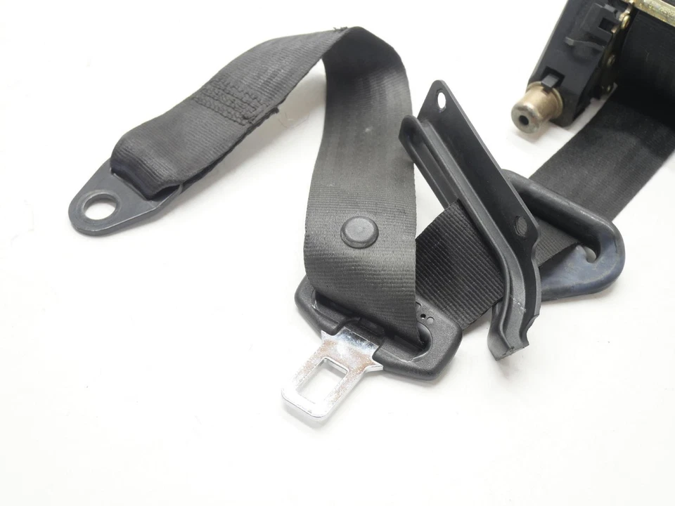 Ferrari 360 Spider 2001 cinturón de seguridad pasajero delantero retractor negro derecho derecho OEM Foto 3 de 4