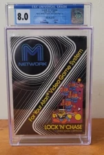 Lock N' Chase (Atari 2600, 1982) M Network Data East Sealed CGC 8.0 A++