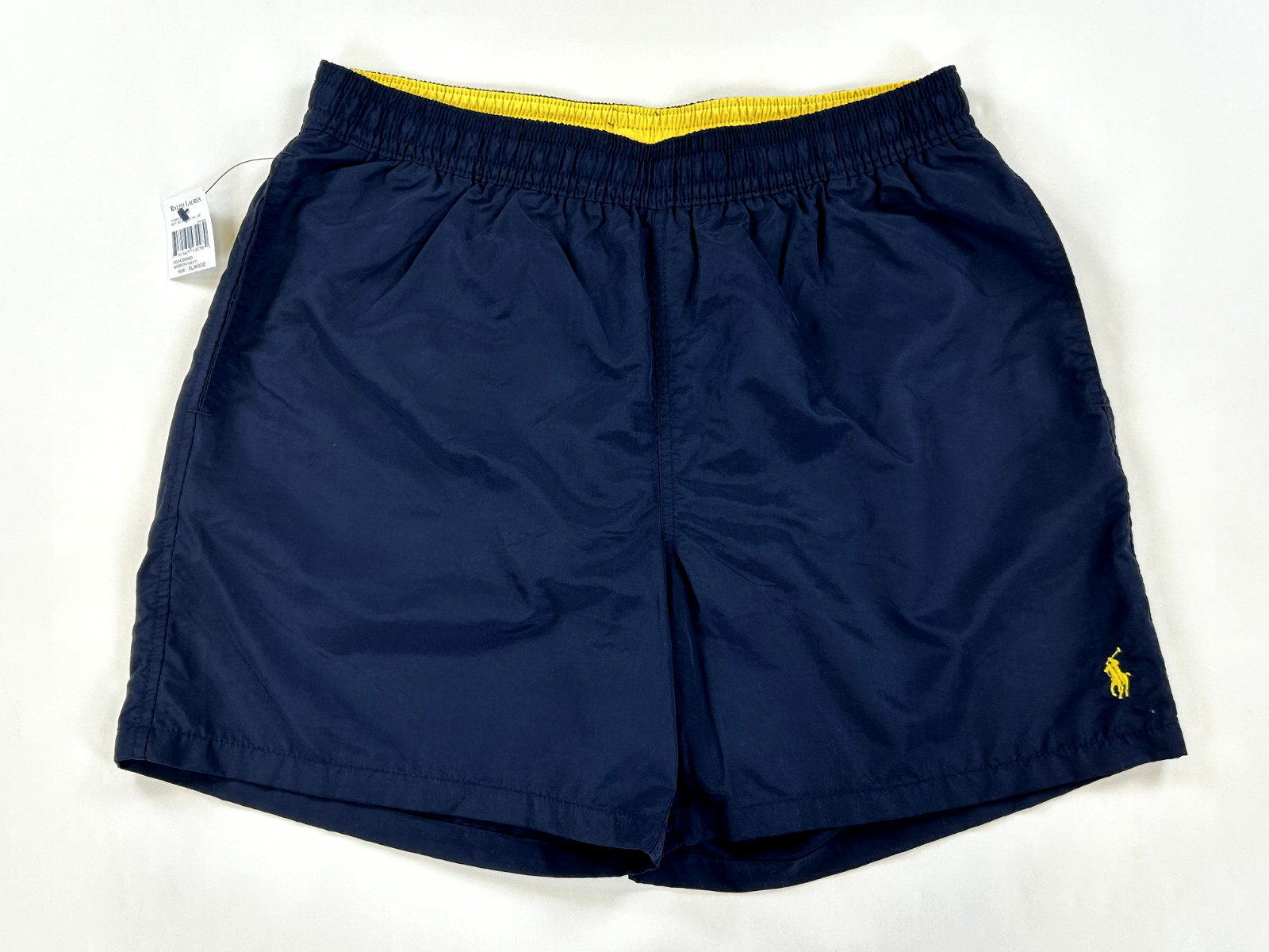 Плавки для купальника Polo Ralph Lauren - Темно-синий (желтый) - Размер: X-Large