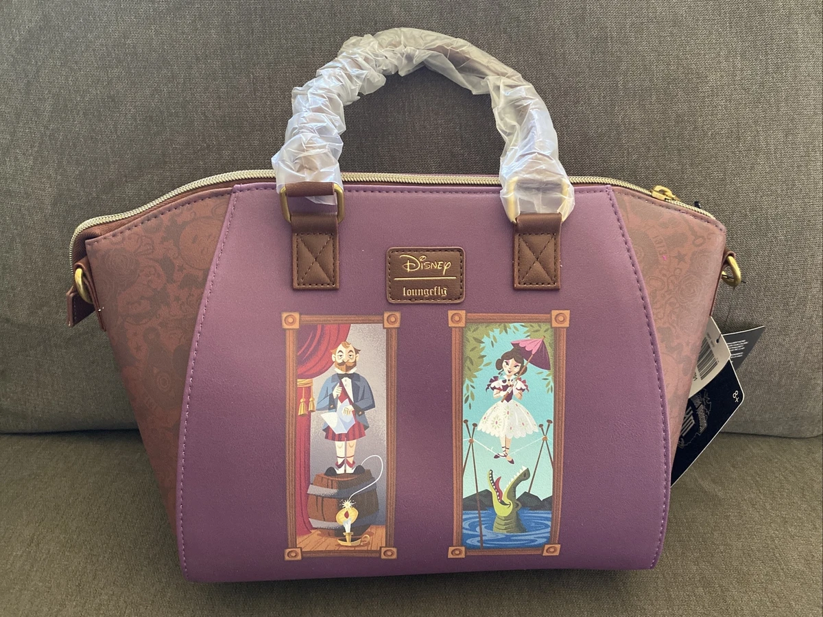 Loungefly Disney The Haunted Mansion Stretching Portraits Satchel Bag