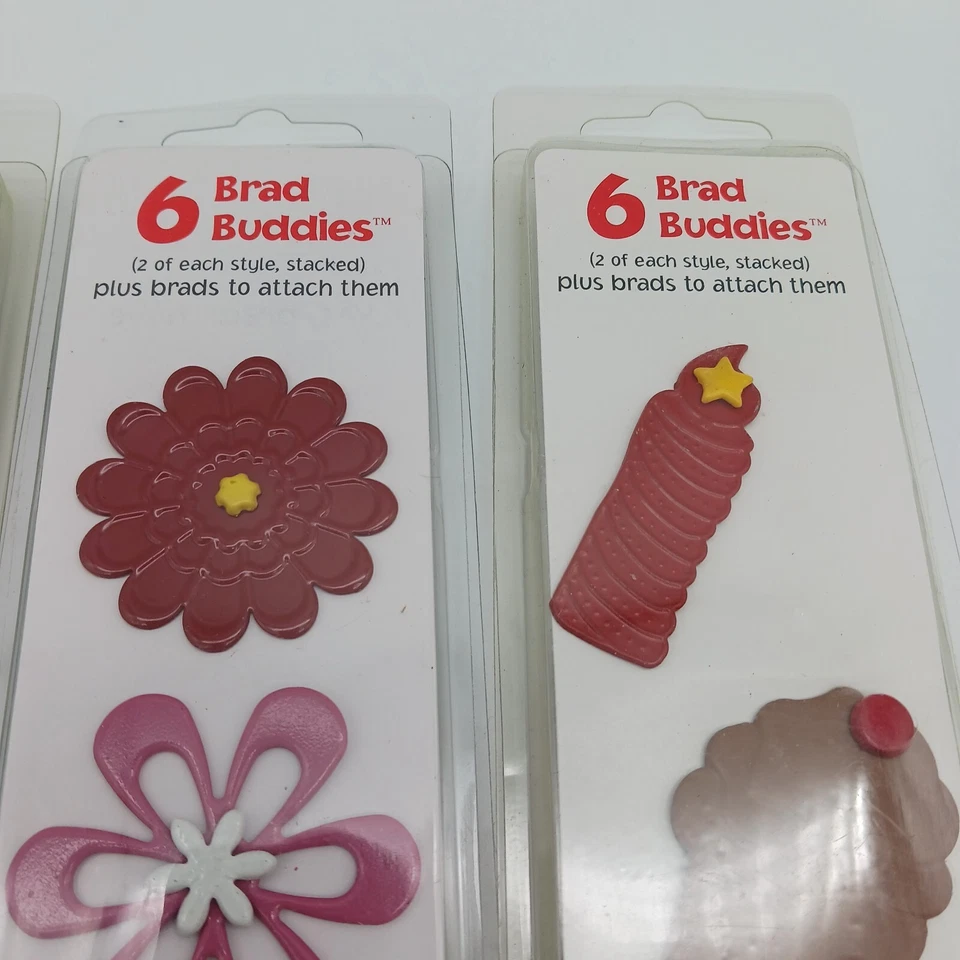  BRAD BUDDIES Música Floral y Cumpleaños Álbumes de Recortes Hacer Tarjetas Adornos  Foto 3 de 4