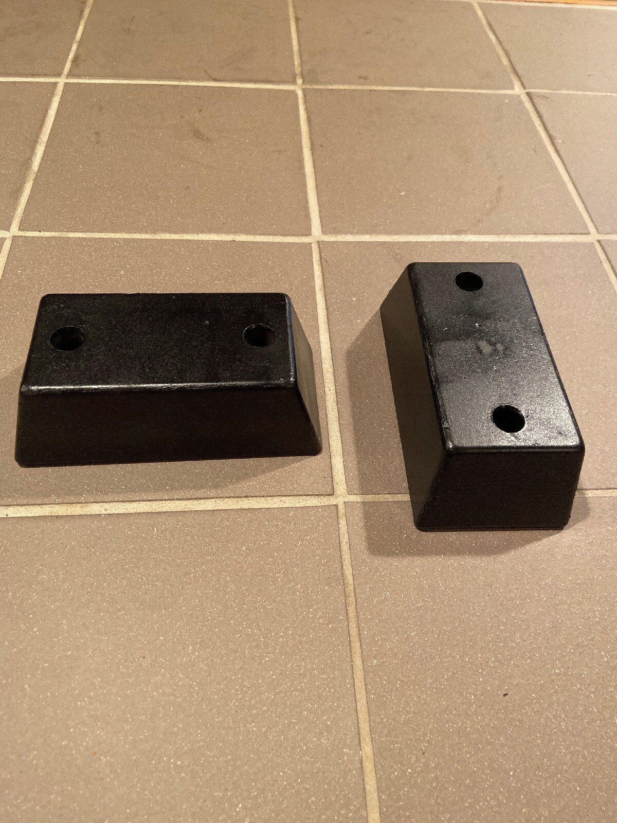 Ferrari 308 Rear Bumper Spacer Blocks USA Used