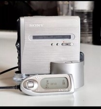 Sony Walkman MZ-NH1 MiniDisc Player Hi-MD fully working + 1GB Hi-MD Collectable