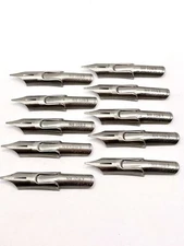 Joseph Gillott's Falconide Stub No. 1083 Calligraphy Dip Fountain Pen Nibs Lot