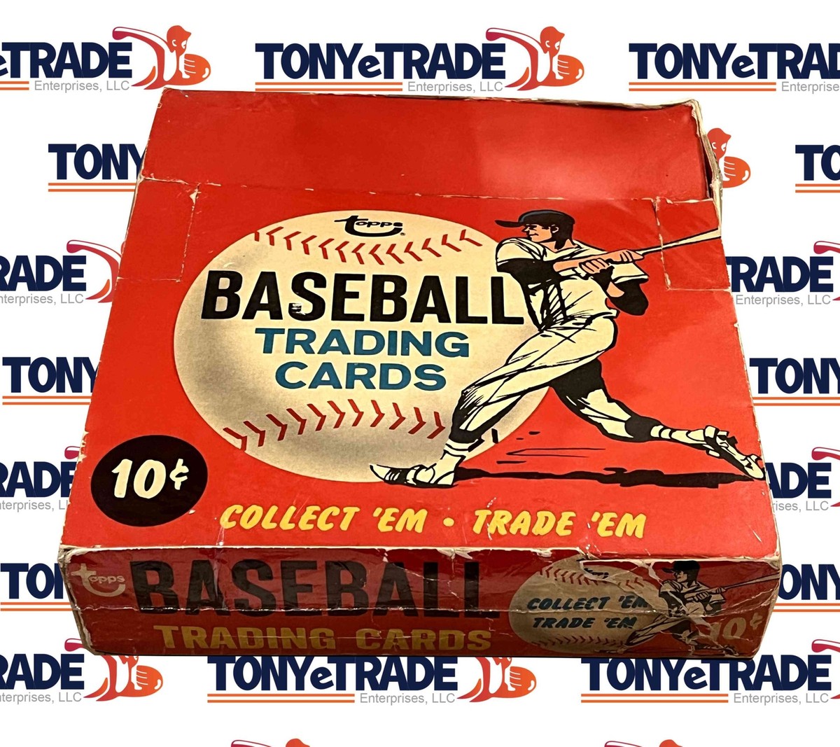 1967 Topps Baseball 10 Cent Empty Cello Box | eBay