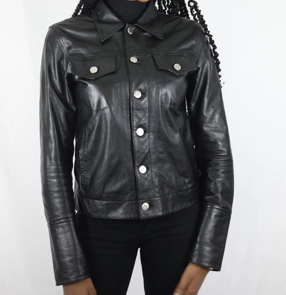 helmut lang leather jacket | eBay