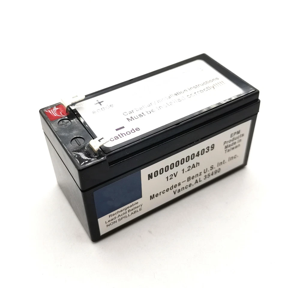 Batería Auxiliar Original PARA Mercedes Benz 12V 1.2Ah W221 W212 W164 Foto 3 de 4