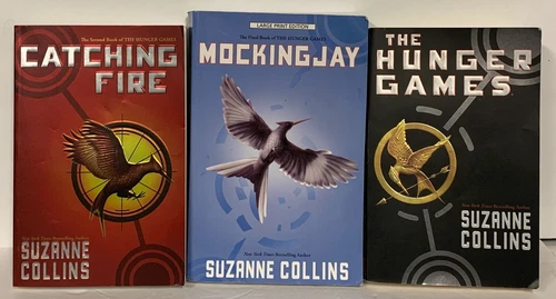 The Hunger Games Trilogy by Suzanne Collins Trade Paperback 3 Books. - Picture 1 of 4