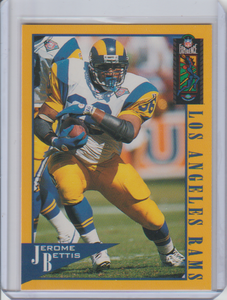 [5シリ]Jerome bettis nfl auto 1995 Classic NFL Experience #50 Jerome Bettis Los Angeles