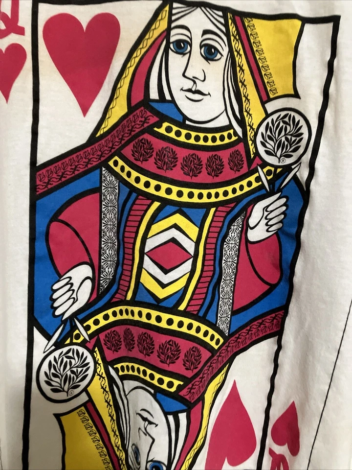 Camiseta DE COLECCIÓN RARA Artex Reina de Corazones BALLY’S Talla Única COMO ESTÁ Foto 4 de 4