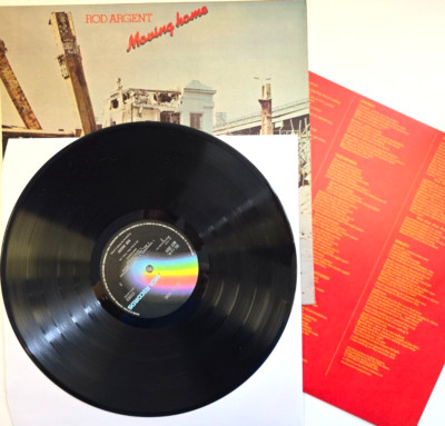 Rod Argent Umzug nach Hause LP Album Vinyl Schallplatte 1978 Rock auf MCA
