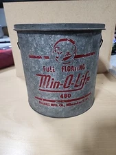 Vtg Frabill's Full Floating Min-O-Life #480 Bucket 