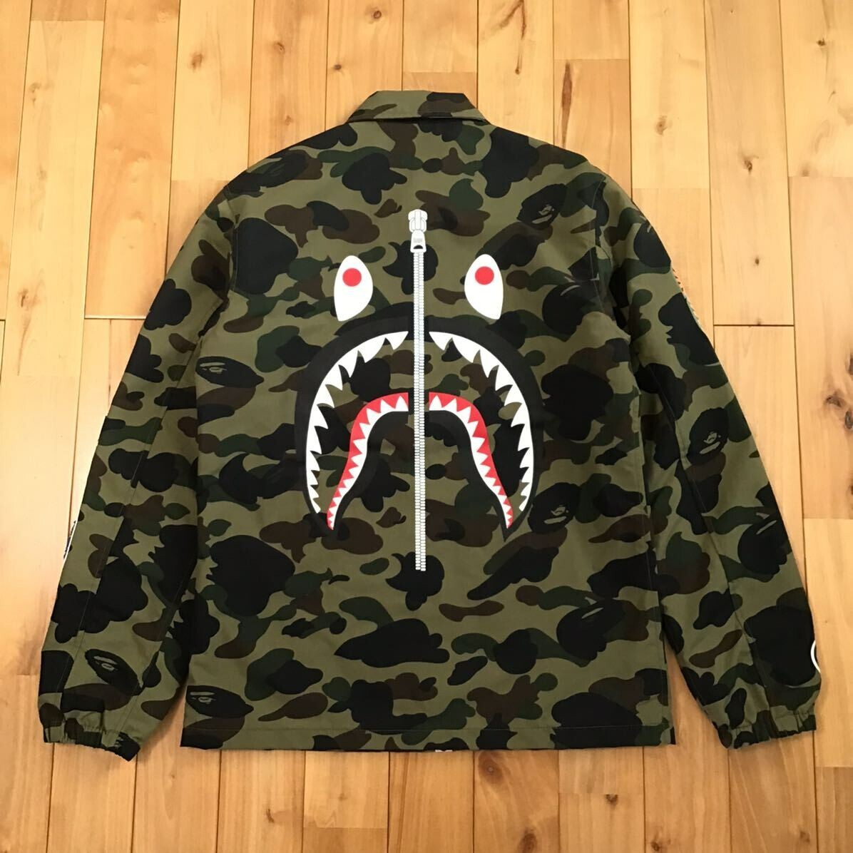 A BATHING APE クルーネックトレーナー XSサイズ オリーブ ONENESS_0007_WOMENS-BAPE-CROP-