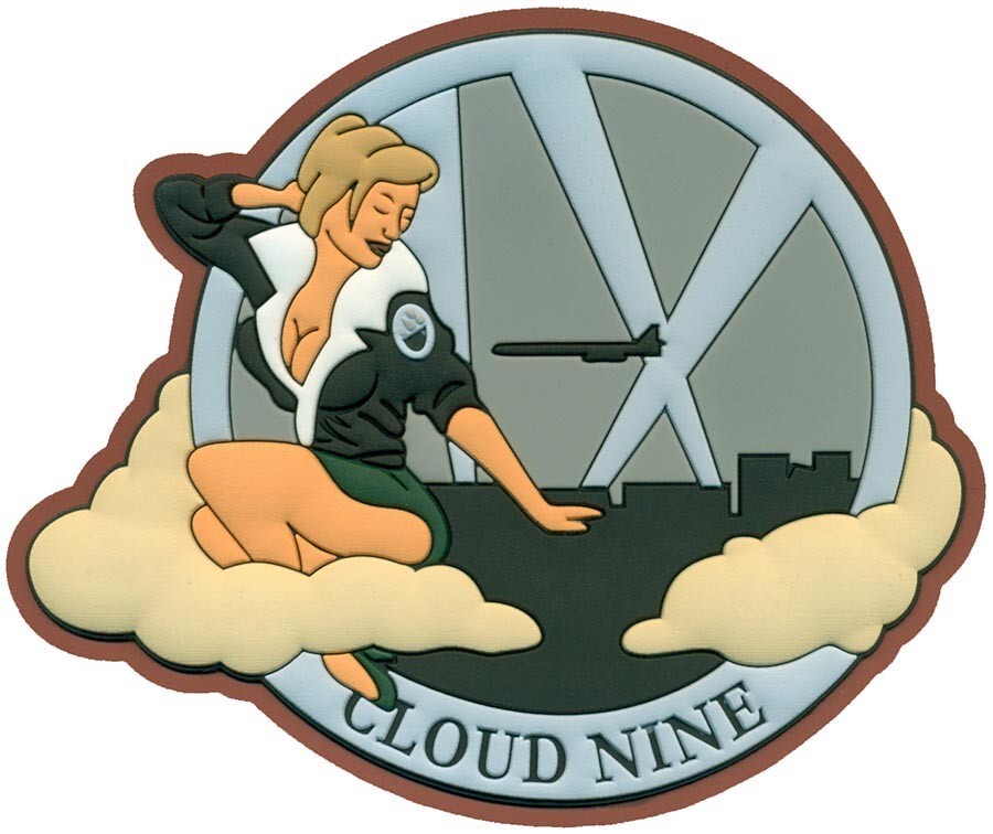 USAF 9th BOMB SQUADRON – CLOUD NINE PATCH | eBay