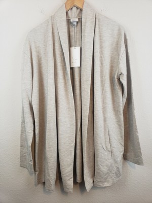 oatmeal heather cardigan