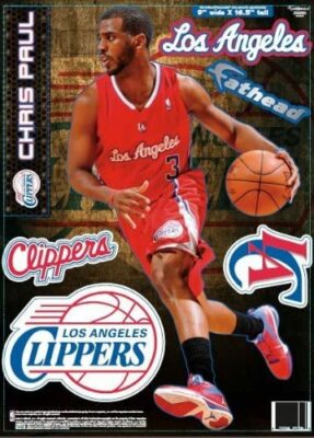 NBA's CHRIS PAUL LOS ANGELES CLIPPERS 2013 Season Fathead Decals
