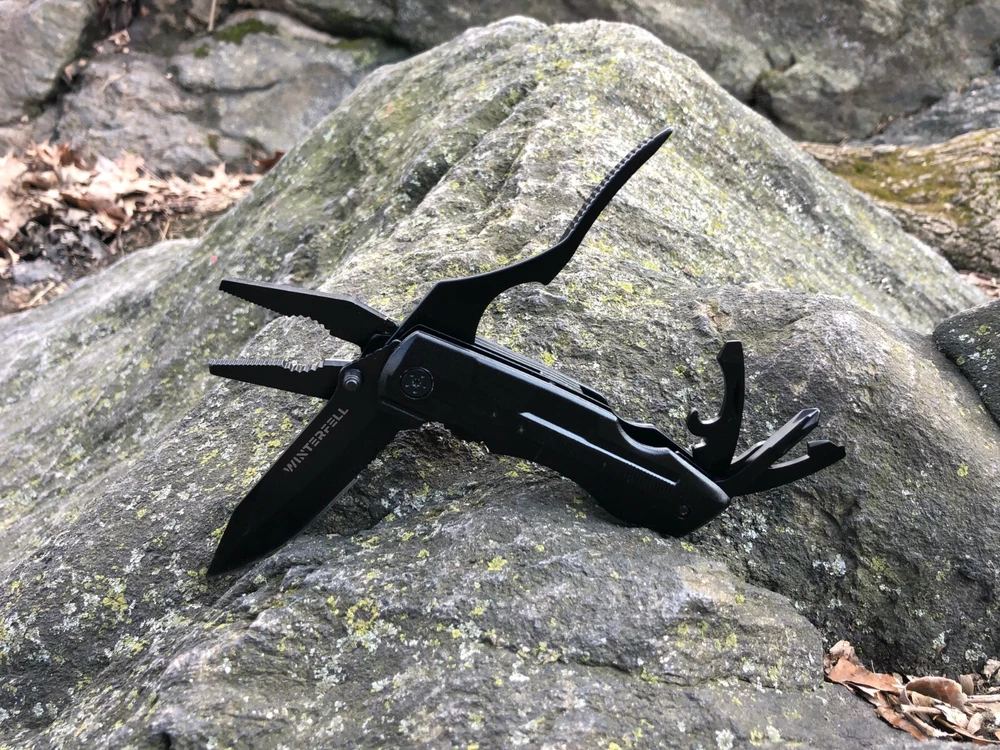 Multi tool Knife WINTERFELL Multipurpose Outdoor Folding Pocket Pliers Multitool