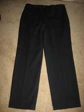 Womens Black TALBOTS Stretch Pants 10 Petite