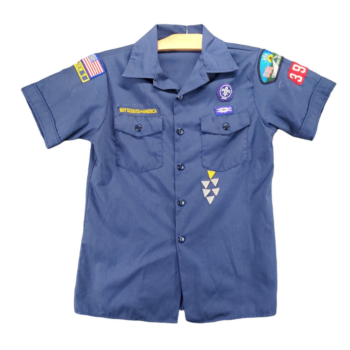 ボーイスカウトboyscout of America ユニフォームセット Official BOY SCOUTS OF AMERICA Youth Medium Blue Cub Scout