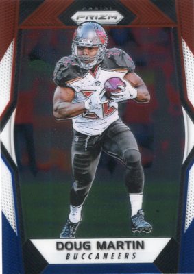 2017 PRIZMS RED WHITE BLUE DOUG MARTIN OAKLAND RAIDERS BUCCANEERS PRIZM - D155