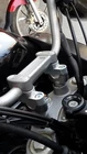 Handlebar Risers for Honda XL1000V Varadero - Up/Back: 1.10/0.70 inches -28/18mm